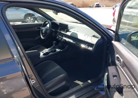 2022 Honda Civic Sport z USA, uszkodzony, nr VIN 2HGFE2F55NH587553